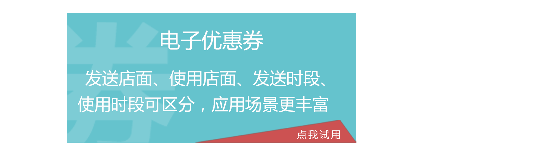 电子优惠券